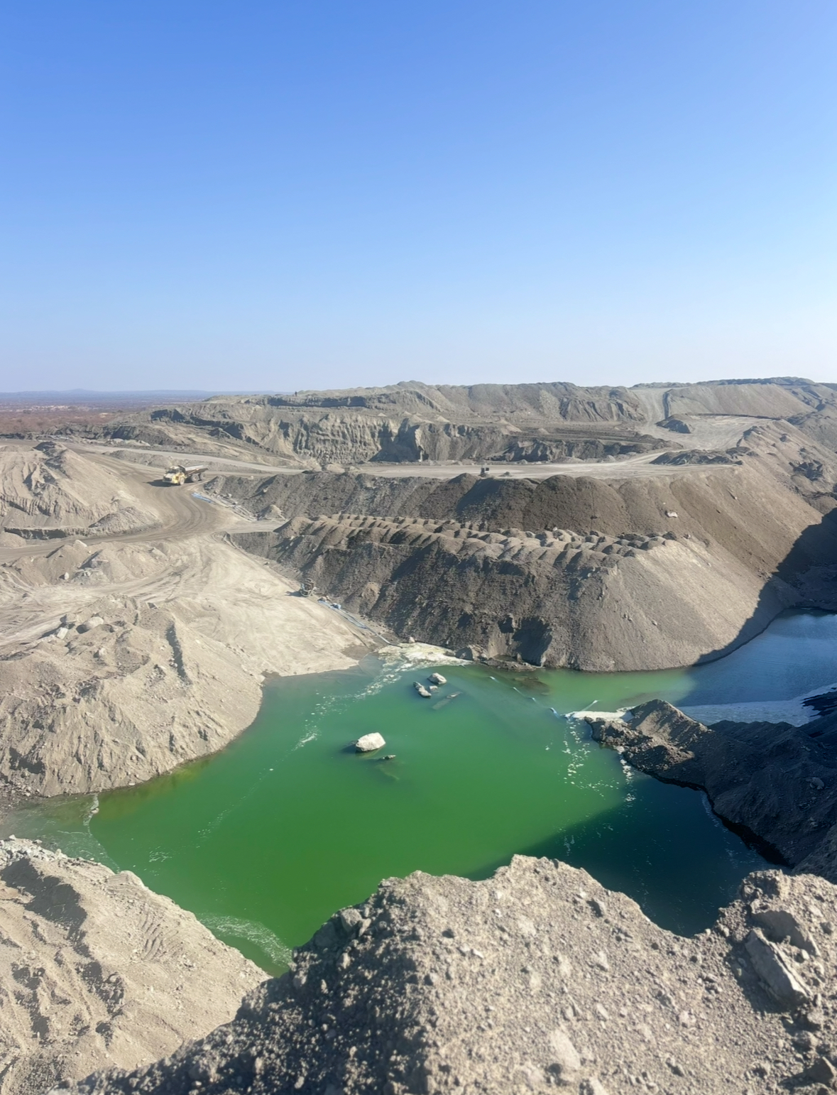Chrome ore material mining - North West